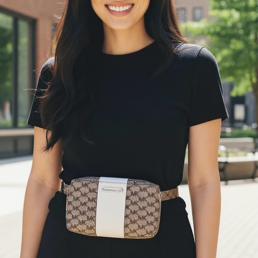 Michael Kors Fanny Pack Belt Bag Size S/M Bumbag Waist Bag